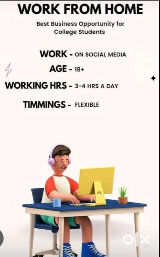 Online work from home