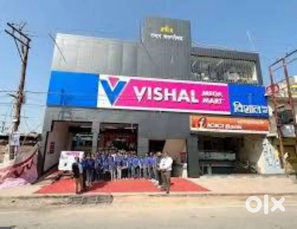 Full time work girls and boys vishal mega mart v2 shopping mall