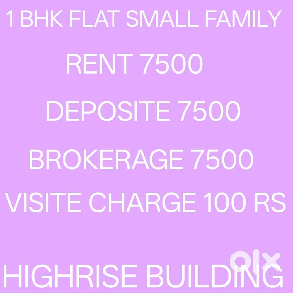 1BHK PROPERTY AVAILABLE FOR RENT