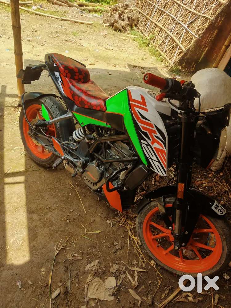 Condition of 2021 model Jhansi KTM 125 Rani