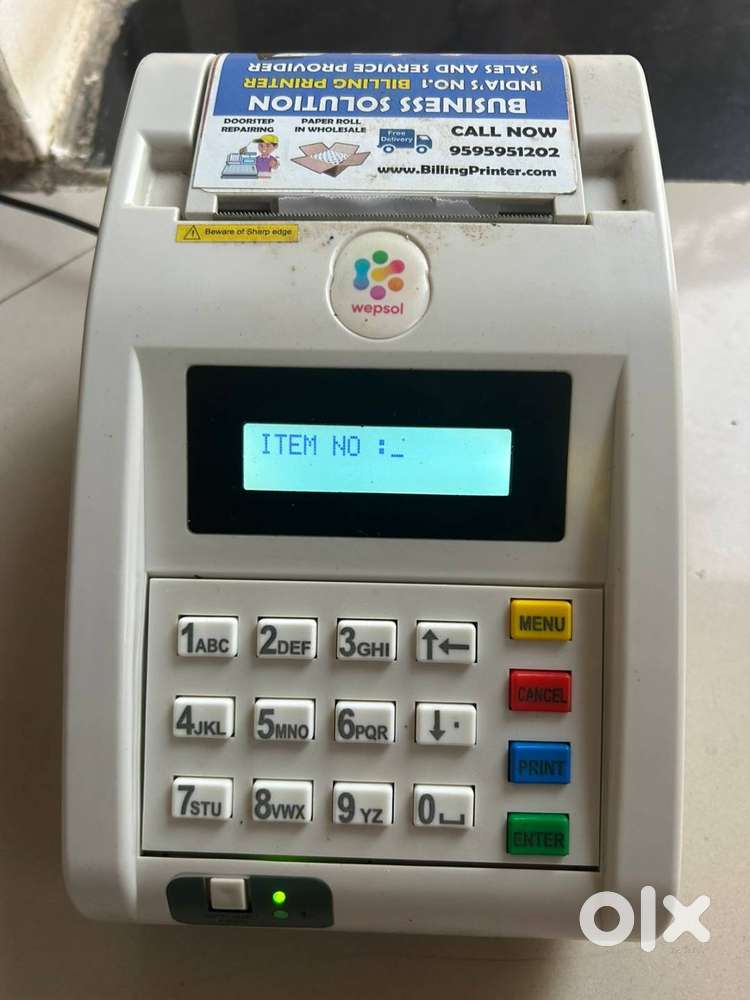Restaurant Billing machine