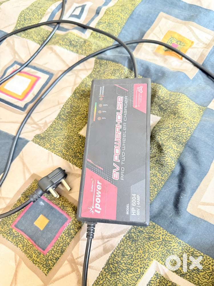 Electric scooty charger all ok