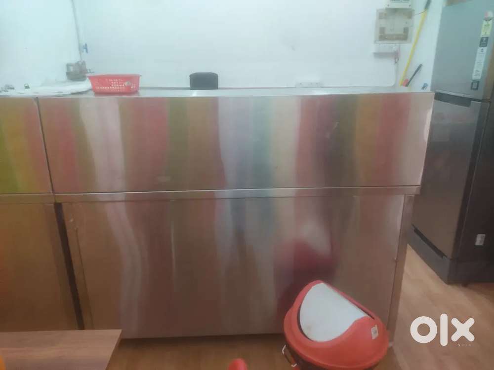 Stainless steel kitchen working table