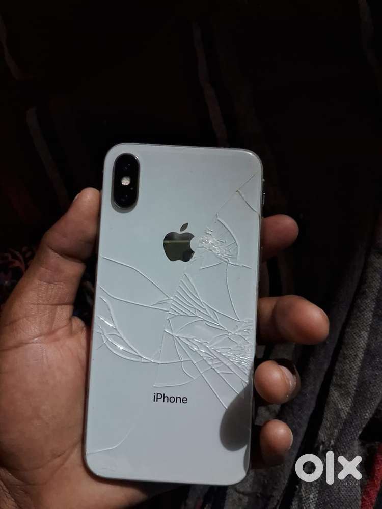 I phone x Normally candition  battery 100% folder change