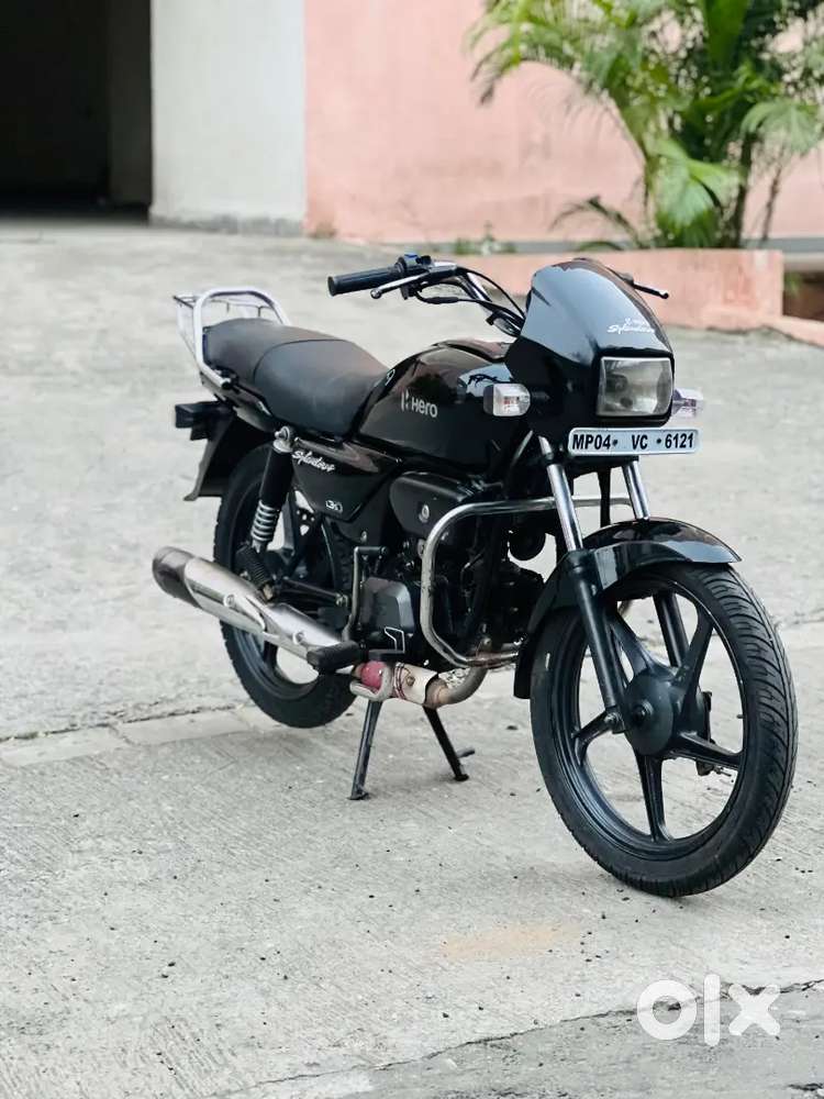 Hero splendor plus self start