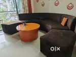 Sofa and table