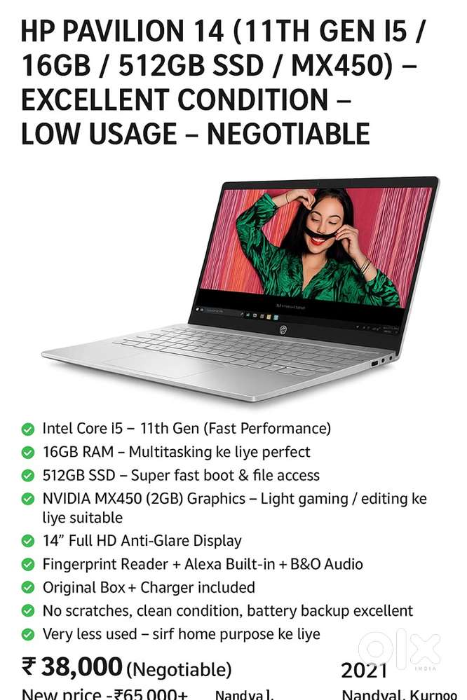 Hp Pavillion 14 Laptop