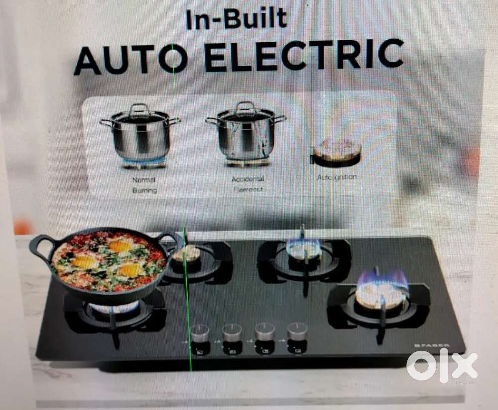 Faber 4 burner 90 cm.Hob.new one  new packet not yet opened.