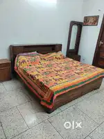 Furnished 2bhk ground floor kali mandir enclave gms road near dronpuri