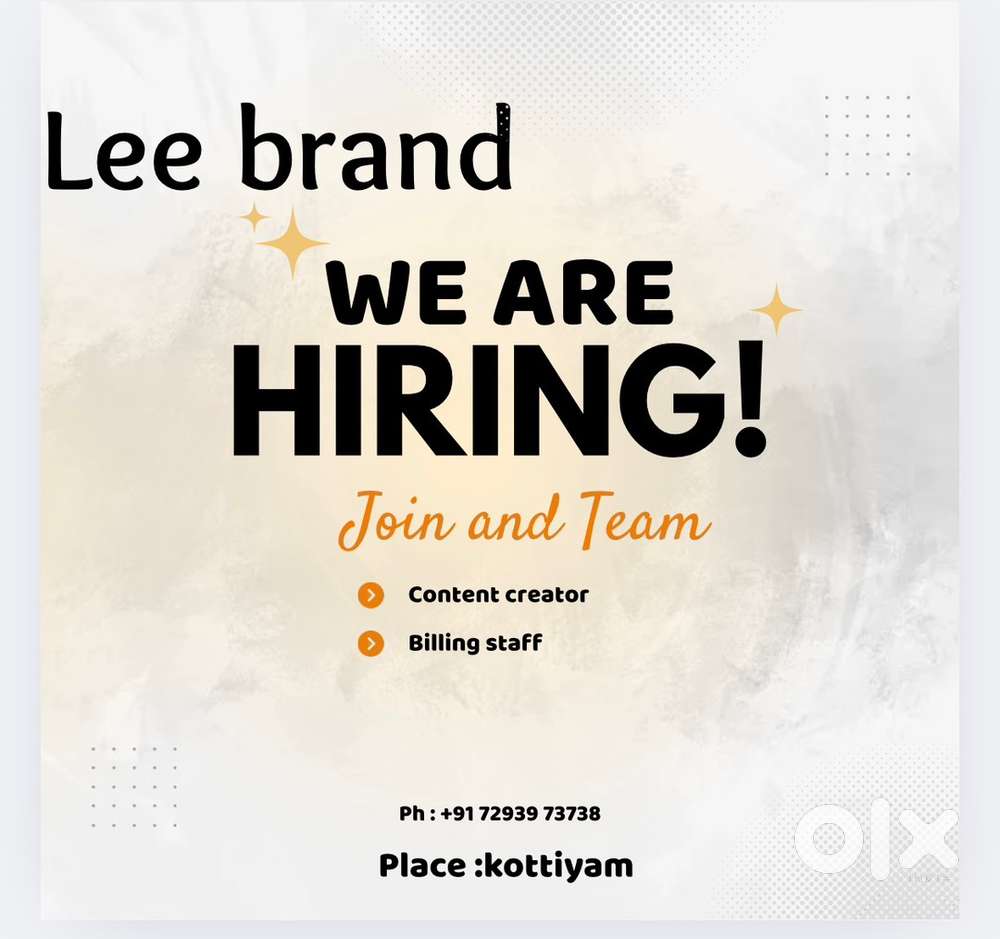 Content creators and billing staff
