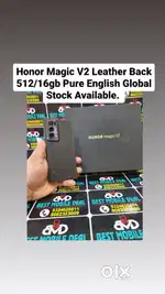 Honor Magic V2 Leather Back 512/16gb Global English*Exchange Available