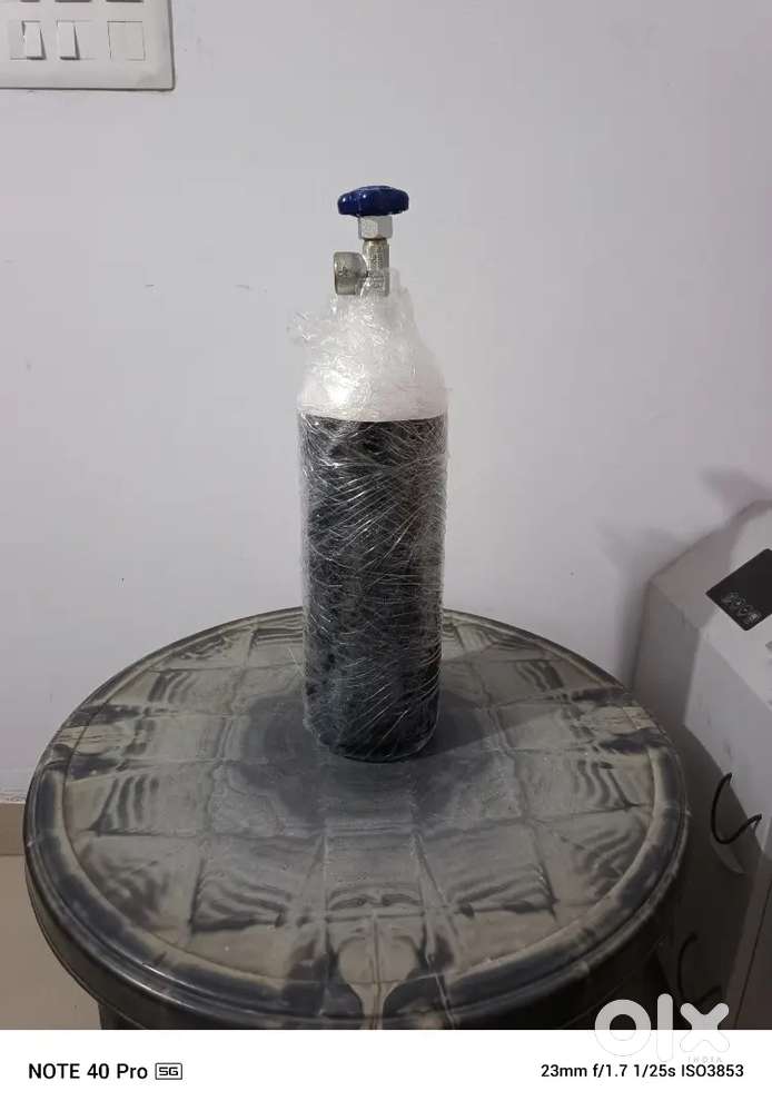 5 Liter Portable Iron Oxygen Cylinder Sale New Delhi Ghaziabad
