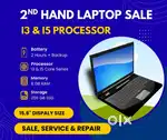 2nd hand Laptop (I3 & I5 Processor)