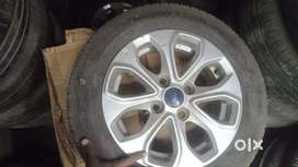 Genuine 14 FORD FIGO ALLOY WHEEL WOTH TYRE