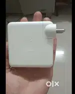 Apple original adapter with new c type box piece cable