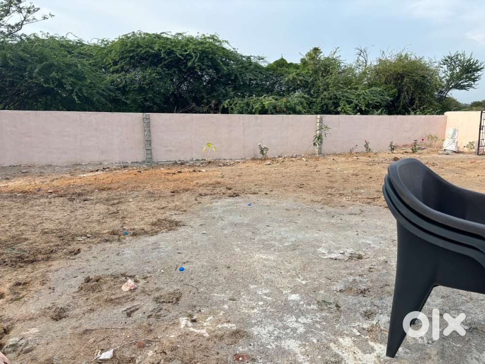 Plot with one room and compound wall