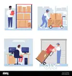 Warehouse assistant (office work)