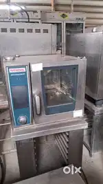 Rational oven with different trays size