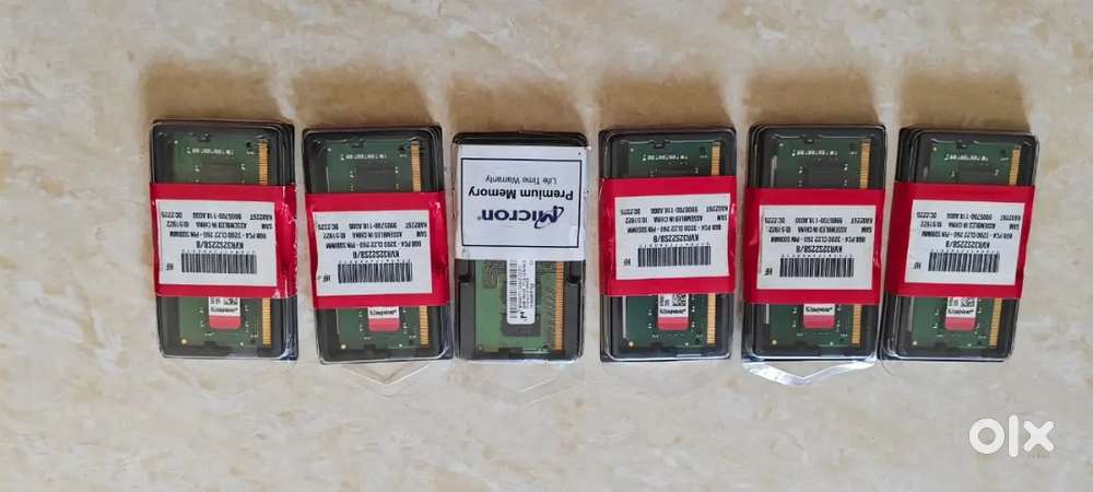 Brand New Kingston 8GB DDR4 LAPTOP RAM - Sealed Pack - ₹1700