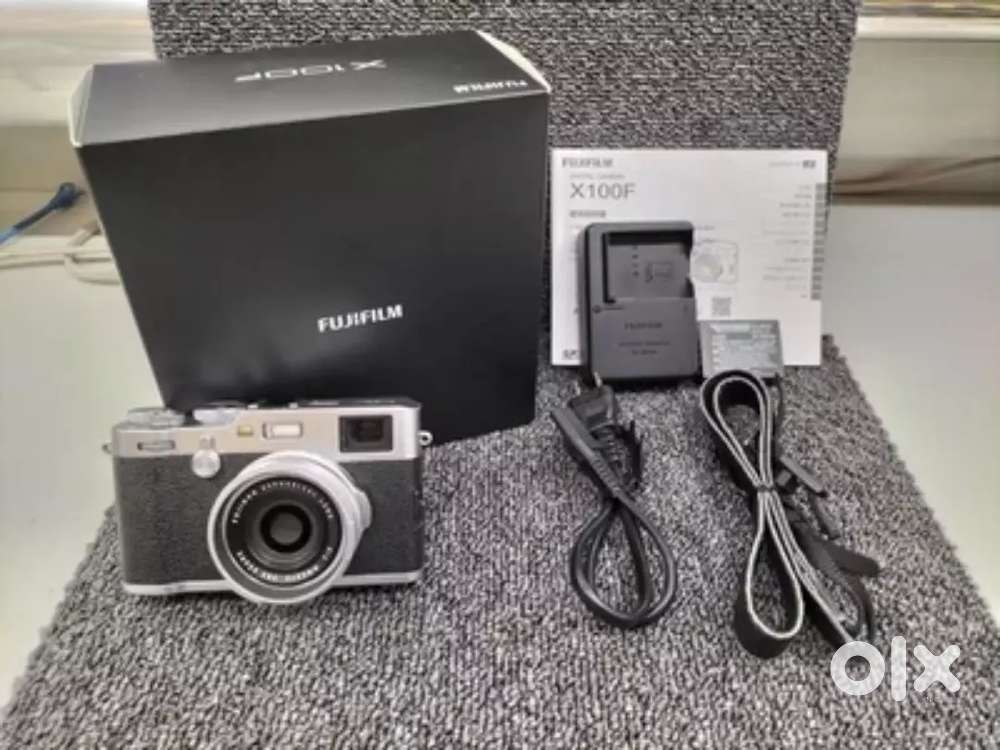 Used item FUJIFILM X100F digital camera.