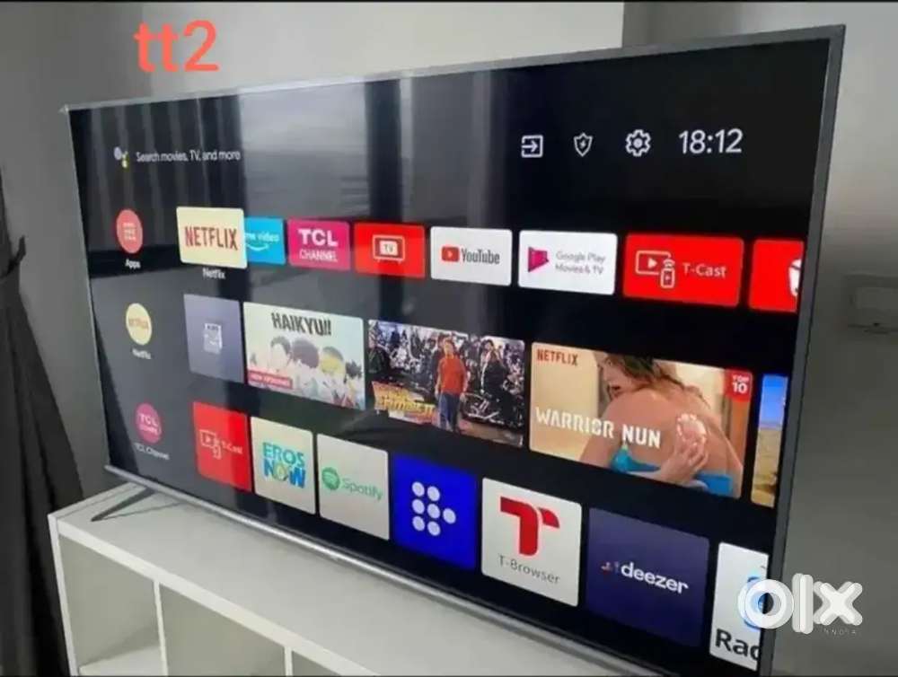 55 INCH WEBOS & SMART ANDROID 4K LED TV 2+16GB FRAMELESS VOICE REMOT