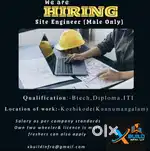 Site Engineer (Male only)