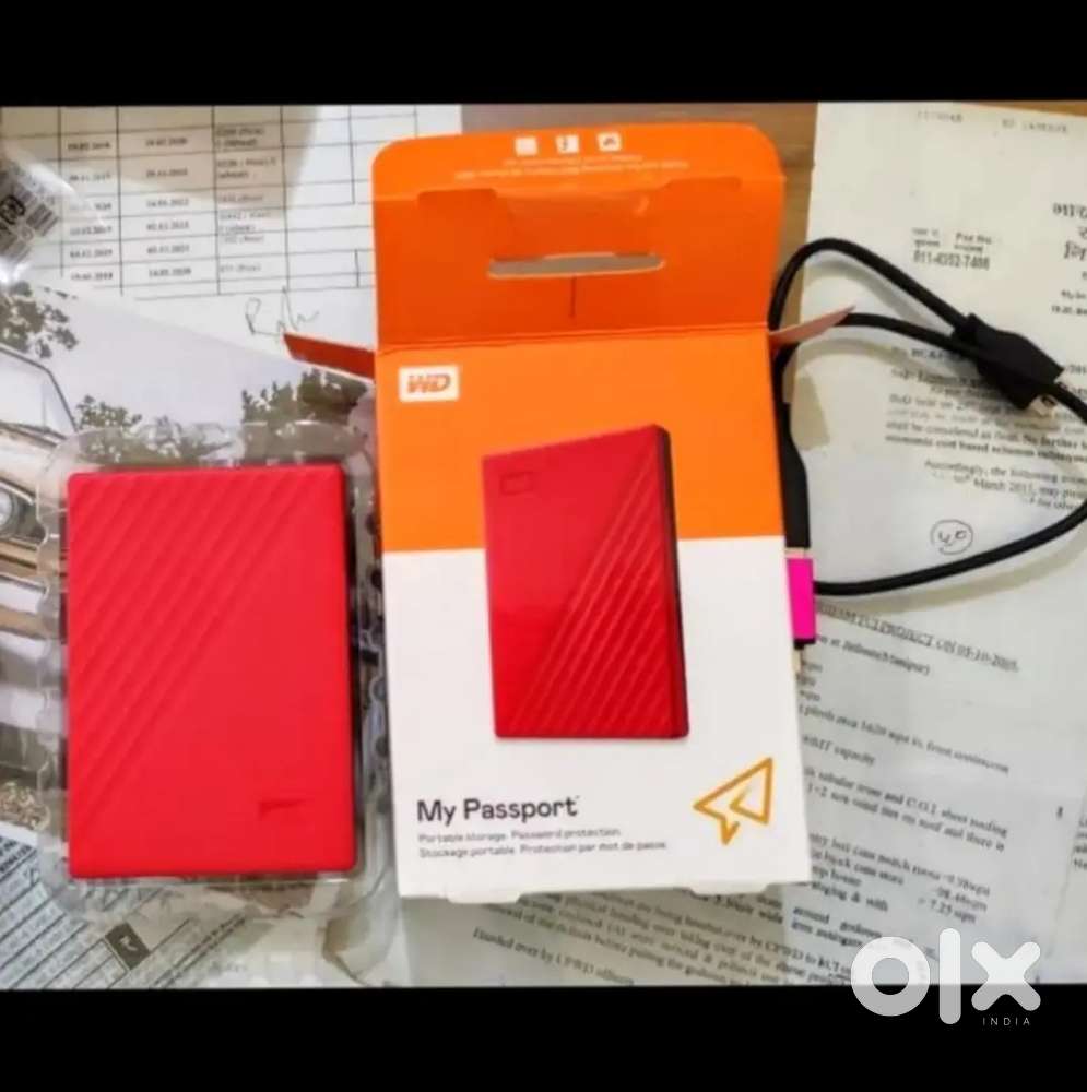 4TB WD Portable Hard Drive