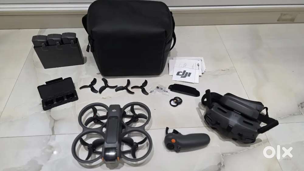 Dji Avata 2 in warranty fly more combo 3 batteries with Dji ND filters