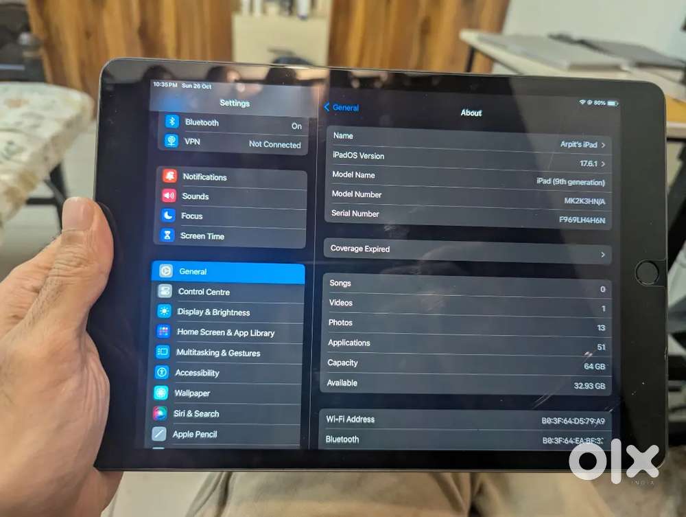 Ipad 9th gen with apple pencil