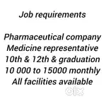 MEDICALE REPRESENTATIVE MR