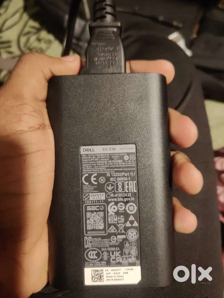 Dell charger amount:800rs