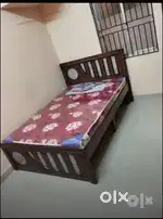 Royal Brand new Assam Teak wood and plybod cot