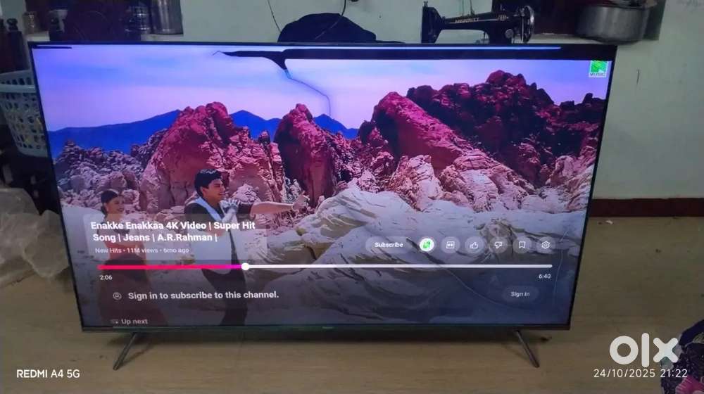 Panasonic 65inch excellent working