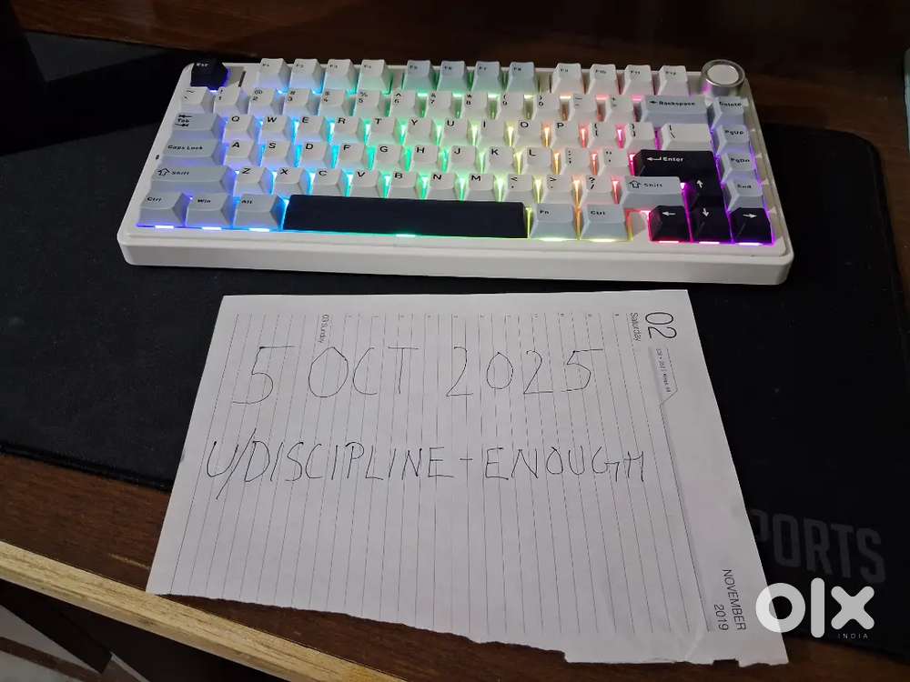 Aula f75 mechanical keyboard and ATK X1 ULTIMATE MOUSE