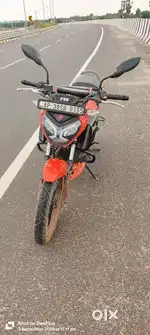TVS RAIDER 125CC COMPLETE SHOWROOM TRACK BACK NEW TYRE