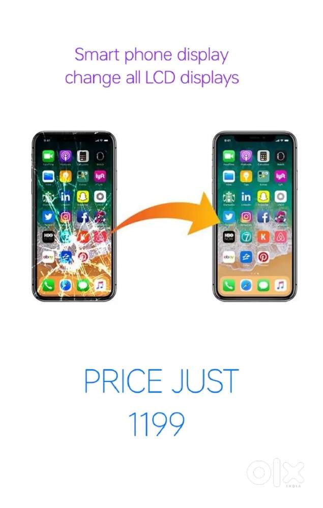 All types of phones LCD screen just 1199