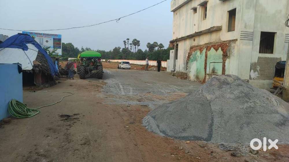 Low budget Residential plots in Revidi 100 feet Road facing
