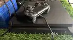 PS4 slim with 5 games dvds