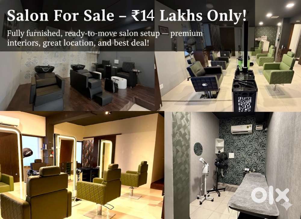 Unisex Salon for sale