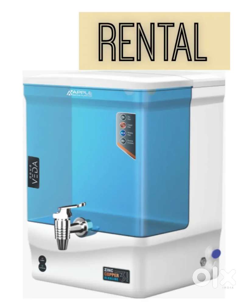 Ro water purifier available on rent