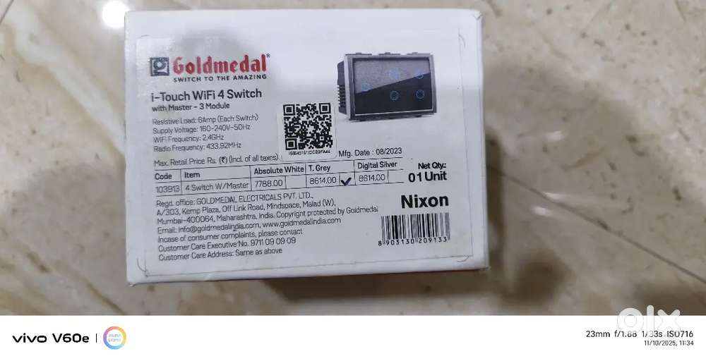 I touch smart switches