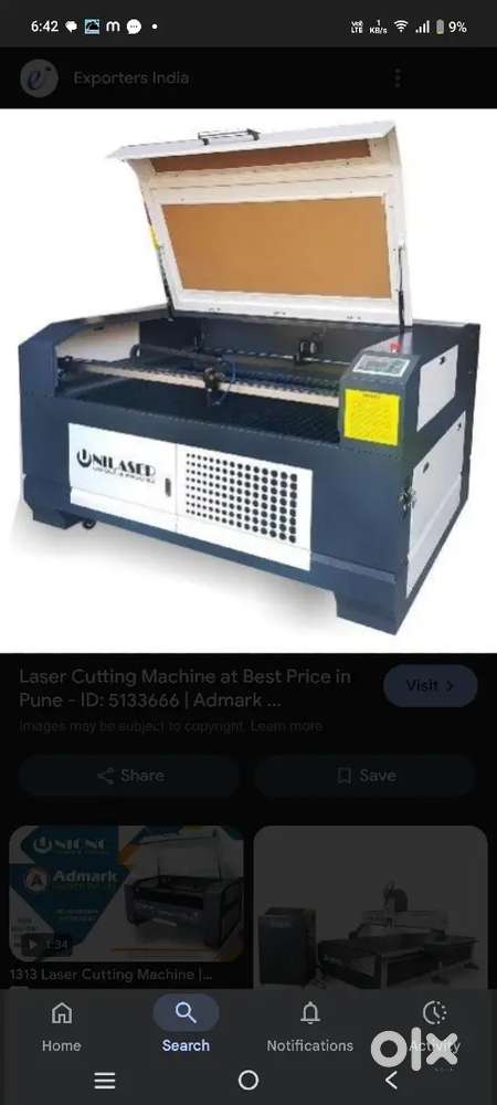 CO2 Lasser machine