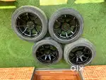 Alloy wheels 15 inch with tires