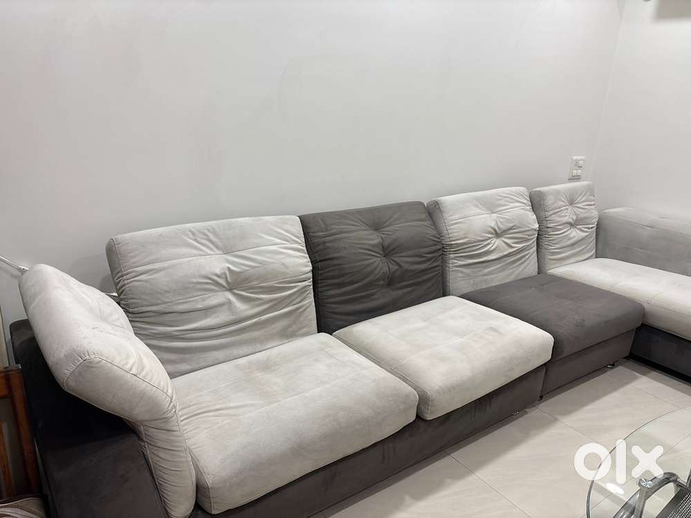 L shaped sofa