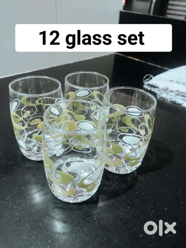Glass Cap jar 12psc