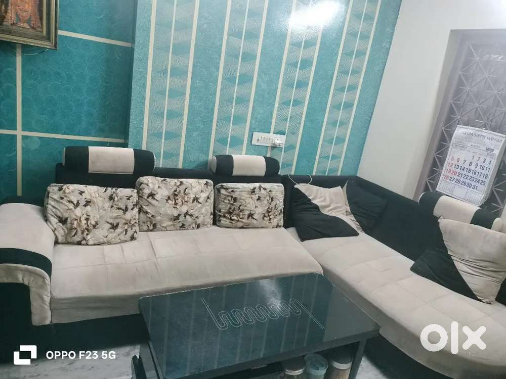 L shaped sofa