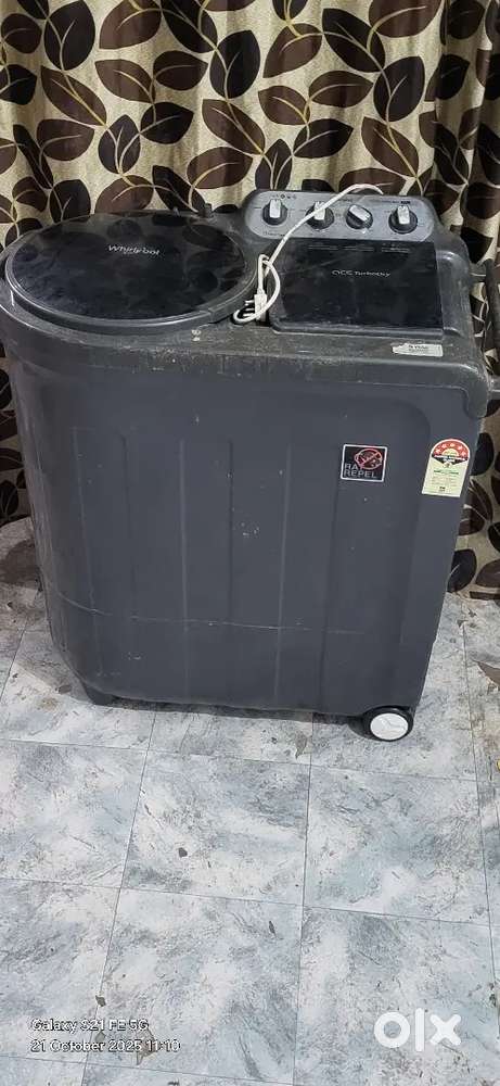 Whirlpool washing machine 7.5 kg trauly style