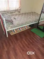 Day cot with bed