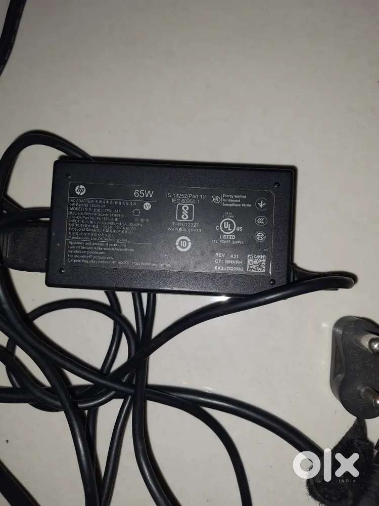 Original HP Laptop Charger - 4.5mm round pin