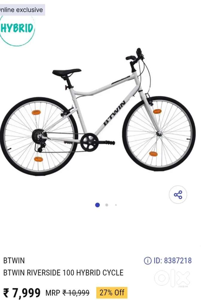 Btwin 100 riverside 6 gears.